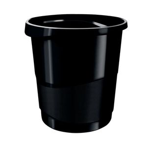 Rexel Choices Waste Bin 14 Litre Black 2115622