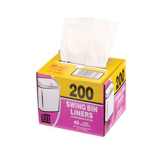 Le Cube Swing Bin Liner Dispenser 46 Litre (Pack of 200) 0480