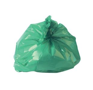 2Work Medium Duty Refuse Sack Green (Pack of 200) RY15561