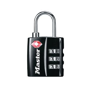 Master Lock 32mm TSA Combination Padlock Black 40054