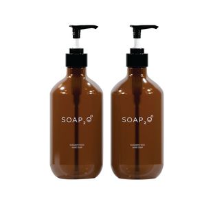 Soap2o Hair+Body Gel Empty Plastic Bottle 500ml S2OHB500G