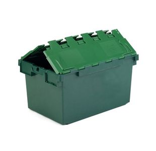 VFM Green 25 Litre Plastic Container With Lid 306579