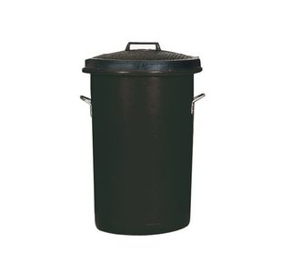Heavy Duty Coloured Dustbin 85 Litre Black 311961