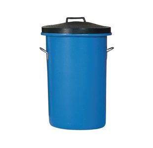 Heavy Duty Coloured Dustbin 85 Litre Blue 311963