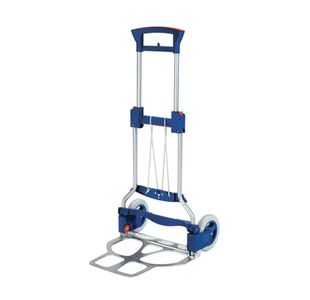 Lightweight Folding Truck 480x490x1010mm Silver/Blue 312504