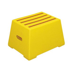 Yellow Plastic 1 Tread Safety Step 325094