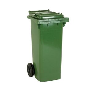 Wheelie Bin 140 Litre Green (W480xD555xH1070mm) 331150