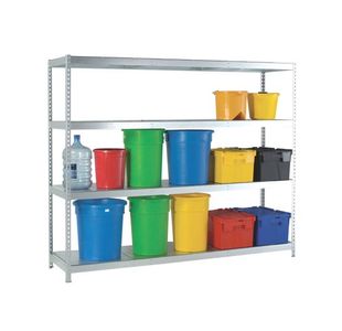 Heavy Duty Galvanised Additional Shelf 1800x600mm Orange/Zinc 378890