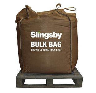 De-Icing Rock Salt Bulk Bag Brown 900kg 384060
