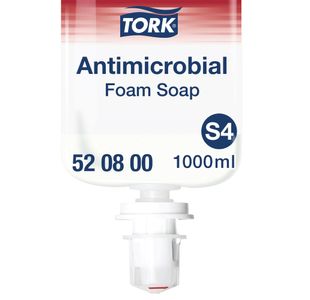 Tork Antimicrobial Foam Soap 1000ml Pack of 6 520800