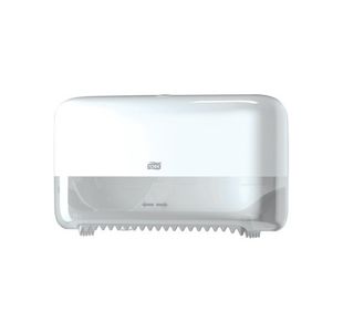 Tork T7 Coreless Mid-Size Toilet Paper Dispenser White 558040