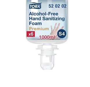 Tork Alcohol-Free Foam Sanitiser 1000ml (Pack of 6) 520202