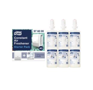 Tork Extra Mild Foam Hand Soap Refill S4 1L (Pack of 6) + FREE Air Freshener Pack
