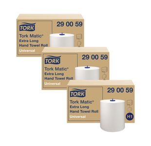 Tork Matic Hand Towel H1 Roll 280m White (Pack of 6) 3For2