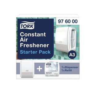 Tork Starter Pack Constant Air Freshener White 976000