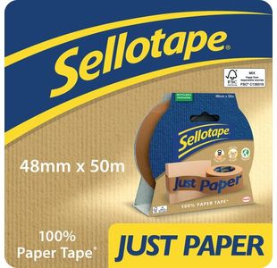 Sellotape Packaging Paper Tape 48mmx50m 2997919