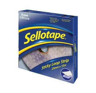 Sellotape Sticky Loop Strip 25mmx12m 1445182