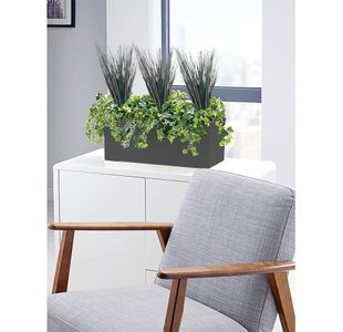 Ivy and Savannah Grass Matte White Trough LLRIVS700/RDYWH