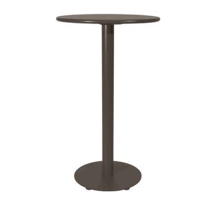 Lark Round High Bar Table Aluminium Charcoal 1043442ND
