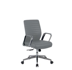 Slate Executive Chair with Fixed Arms Grey CH8111GRND