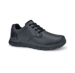 Shoes For Crews Saloon II Mens Leather Shoe Black 14