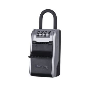 Master Lock Key Lock Box With Shackle Black/Grey 5480EURD
