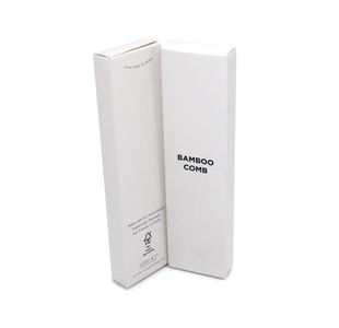 White Boxed Bamboo Comb 135x30mm (Pack of 250) I019A