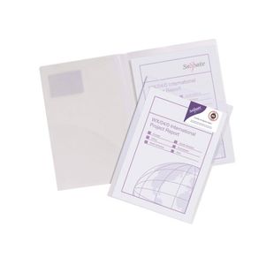 Snopake TwinFile Presentation File a4 Clear (5 Pack) 14030