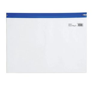 Snopake Zippa-Bag S Classic A4 Blue (25 Pack) 12736