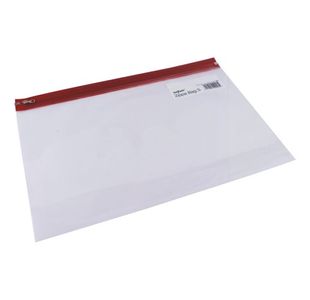 Snopake Zippa-Bag S Classic A4 Plus Red (25 Pack) 12805