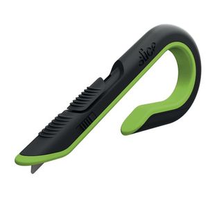 Slice Box Cutter Auto Retractable Green/Black 10503