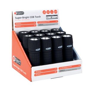 Object LED Torch 0.5 Watt 30 Lumens (12 Pack) SP073