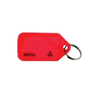 Kevron Plastic Clicktag Key Tag Red (Pack of 100) ID5RED100
