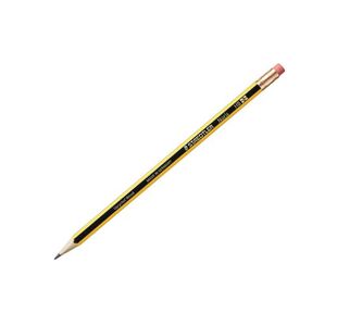 Staedtler Noris 122 Rubber Tipped HB Pencil (12 Pack) 122-HBRT