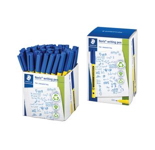 Staedtler Noris 307 Writing Pen Blue (Pack of 50) 307-3 CT50