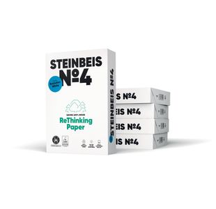 Steinbeis No.4 Recycled Paper Brilliant White A4 80g (Pack of 2500) K1701201080A