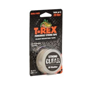 T-Rex Mounting Tape Roll 25mmx1.5m Clear (Pack of 6) 285664