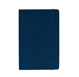 Silvine Soft Feel Executive Notebook Lined 160 Pages A5 Royal Blue 197BL