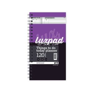 Silvine Luxpad Wirebound Things To Do Pad 120 Pages 280x150mm 221