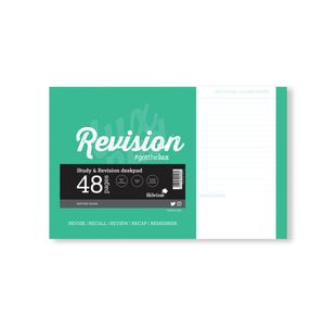 Silvine Revision Desk Pad 360x230mm 48 Sheets (Pack of 5) EX752