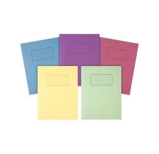 Silvine Exercise Books 229x178mm Assorted (Pack of 10) EX115-S