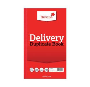 Silvine Duplicate Delivery Book 210x127mm (6 Pack) 613-T