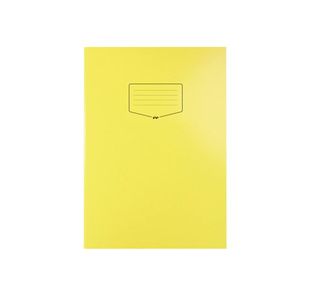 Silvine Tough Shell Exercise Book A4+ Yellow (Pack of 25) EX154