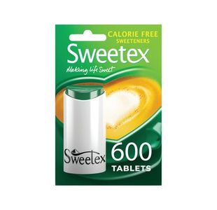 Sweetex Sweeteners Calorie-Free 600 Tablets (Pack of 12) 154122