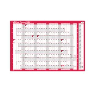 Sasco Year Planner Unmounted 2025 SY1075025