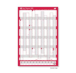 Sasco Year Planner Compact Portrait Unmounted 2026 2410268