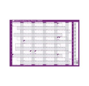 Sasco Academic Year Planner Unmounted 2026/27 2410274