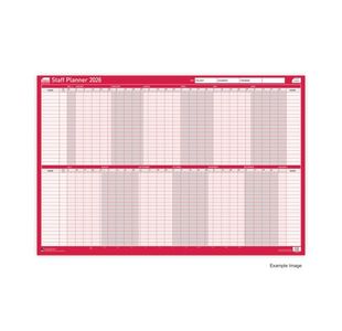 Sasco Staff Planner Mounted 2026 2410275