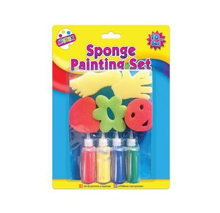 9 Piece Sponge Painting Set Pack 12