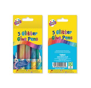 Artbox Swirl Glitter Glue Pens x5 Pack of 12 5037
